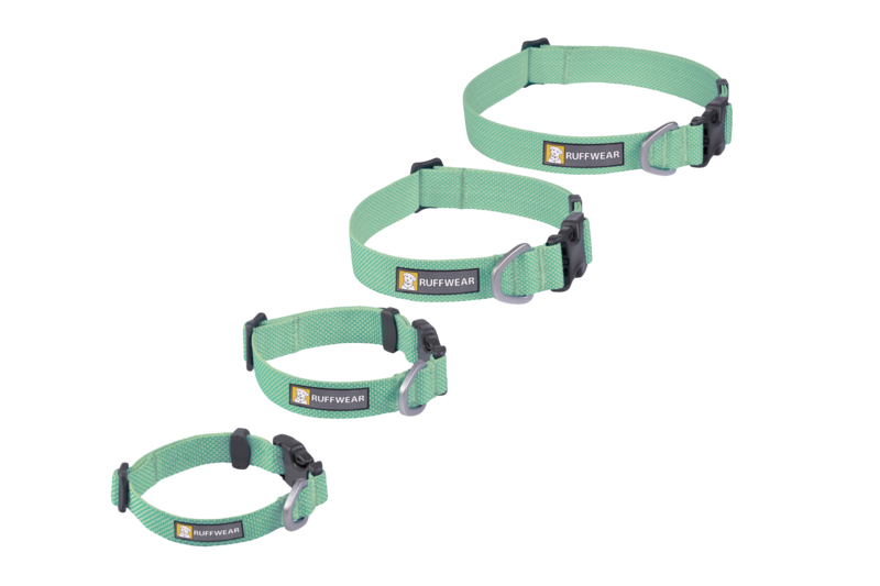 Ruffwear Hi & Light™ halsbånd Sage Green.