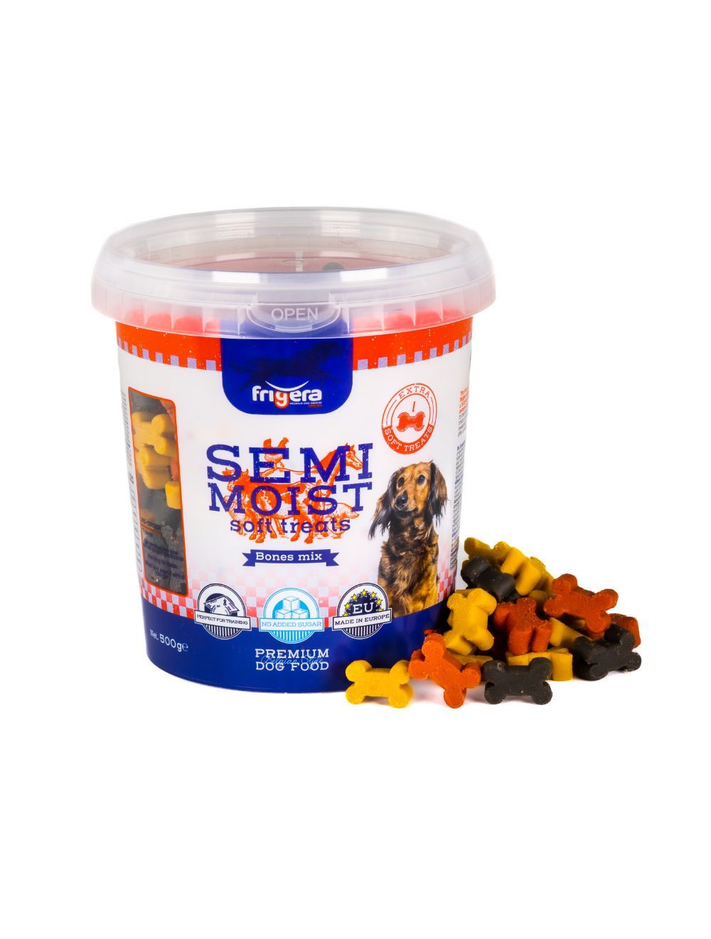 Frigera Semi-Moist soft bones mix 500 g.