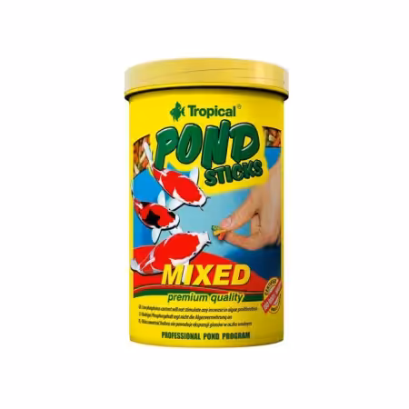 Tropical pond mixed sticks.