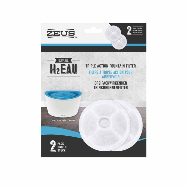 Zeus H2eau triple action filter 2-pack.