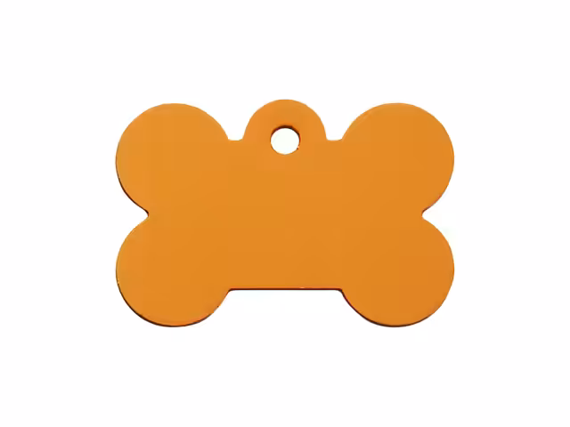 Id tag ben orange