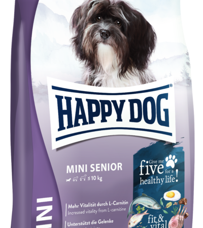 Happy dog fit & vital mini senior.