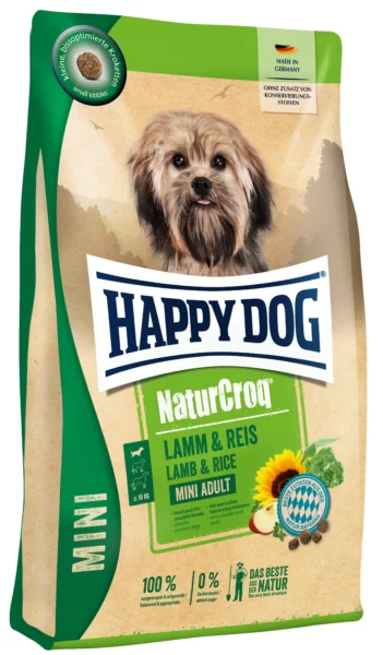 Happy Dog NaturCroq Mini Lam & Ris