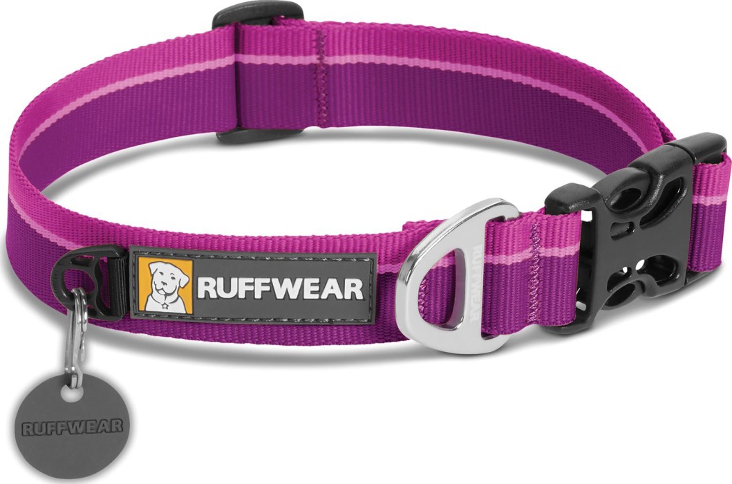 Ruffwear Hoopie halsbånd lilla.