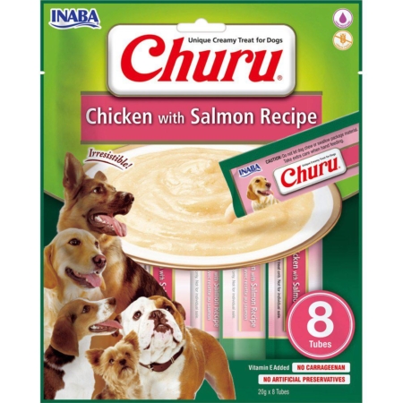 Churu Chicken With Salmon Tubes