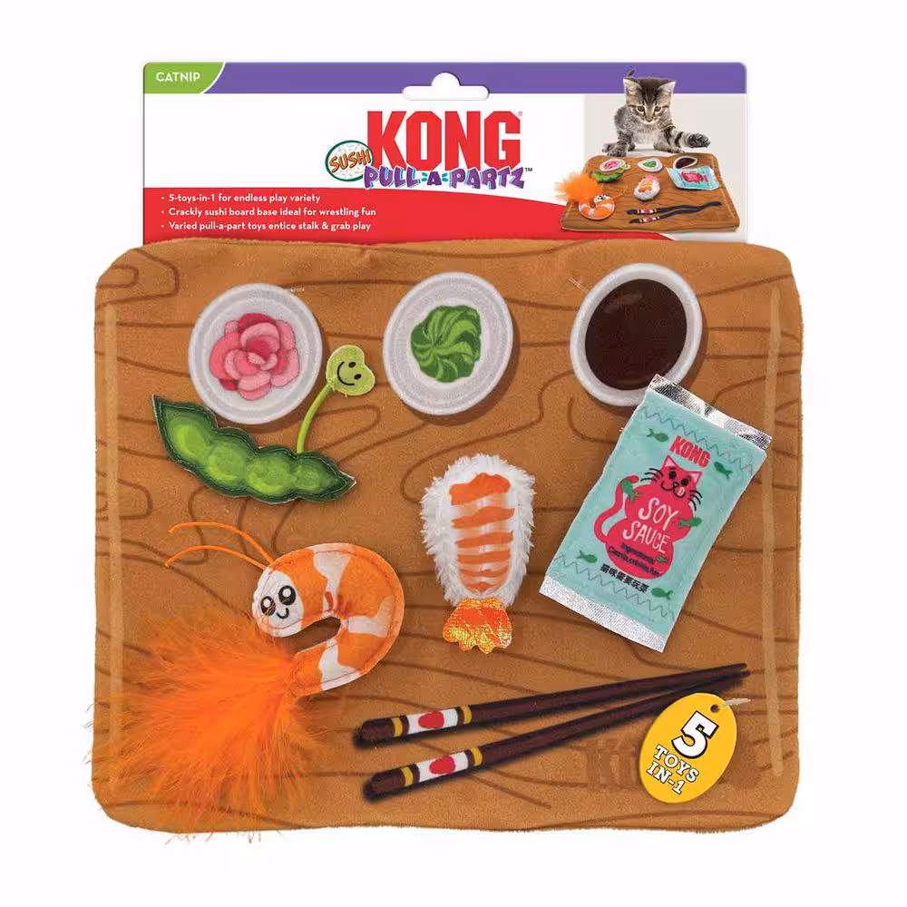 Kong Pull-a-Partz Sushi