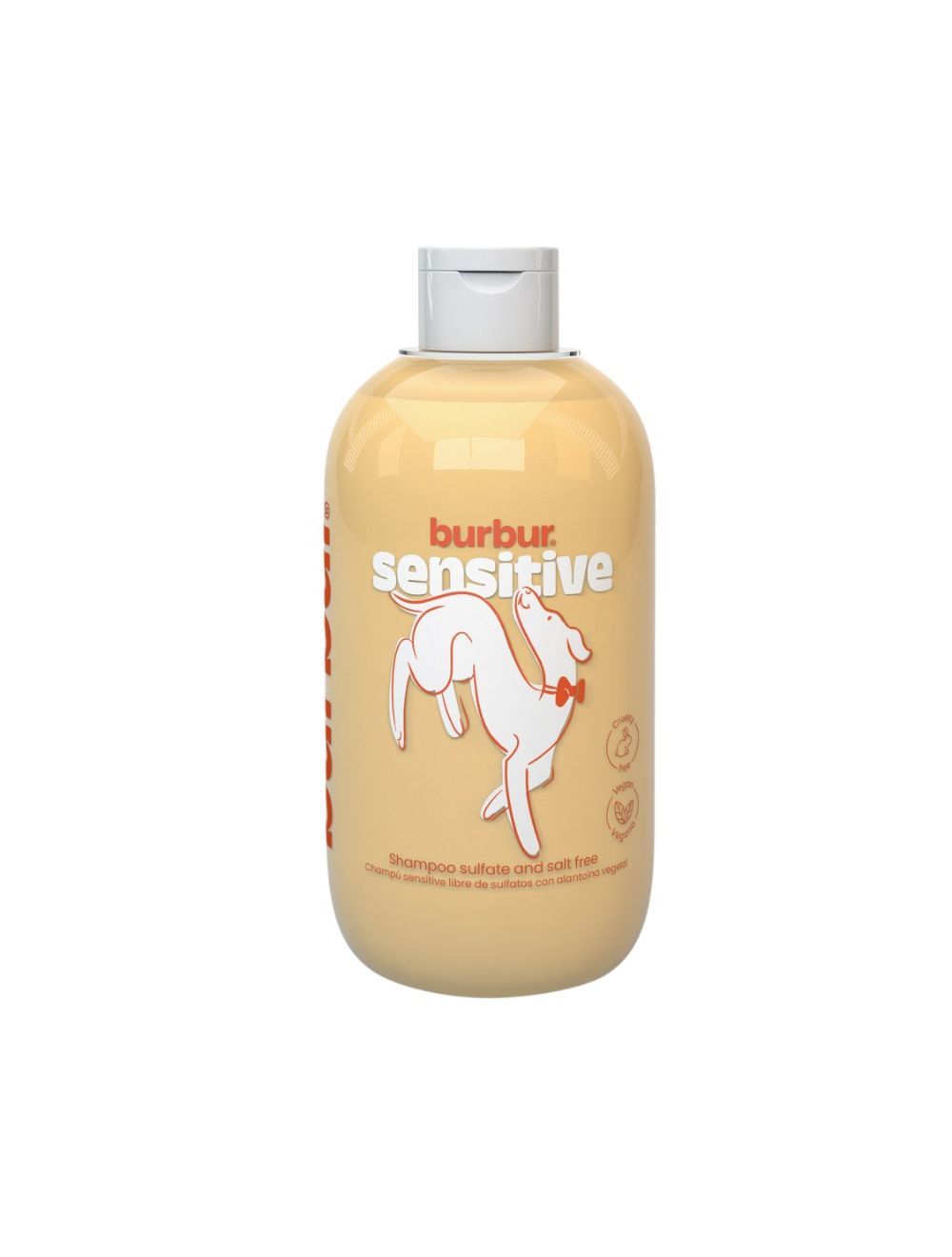 Burbur vegansk shampoo Sensitive 400 ml.