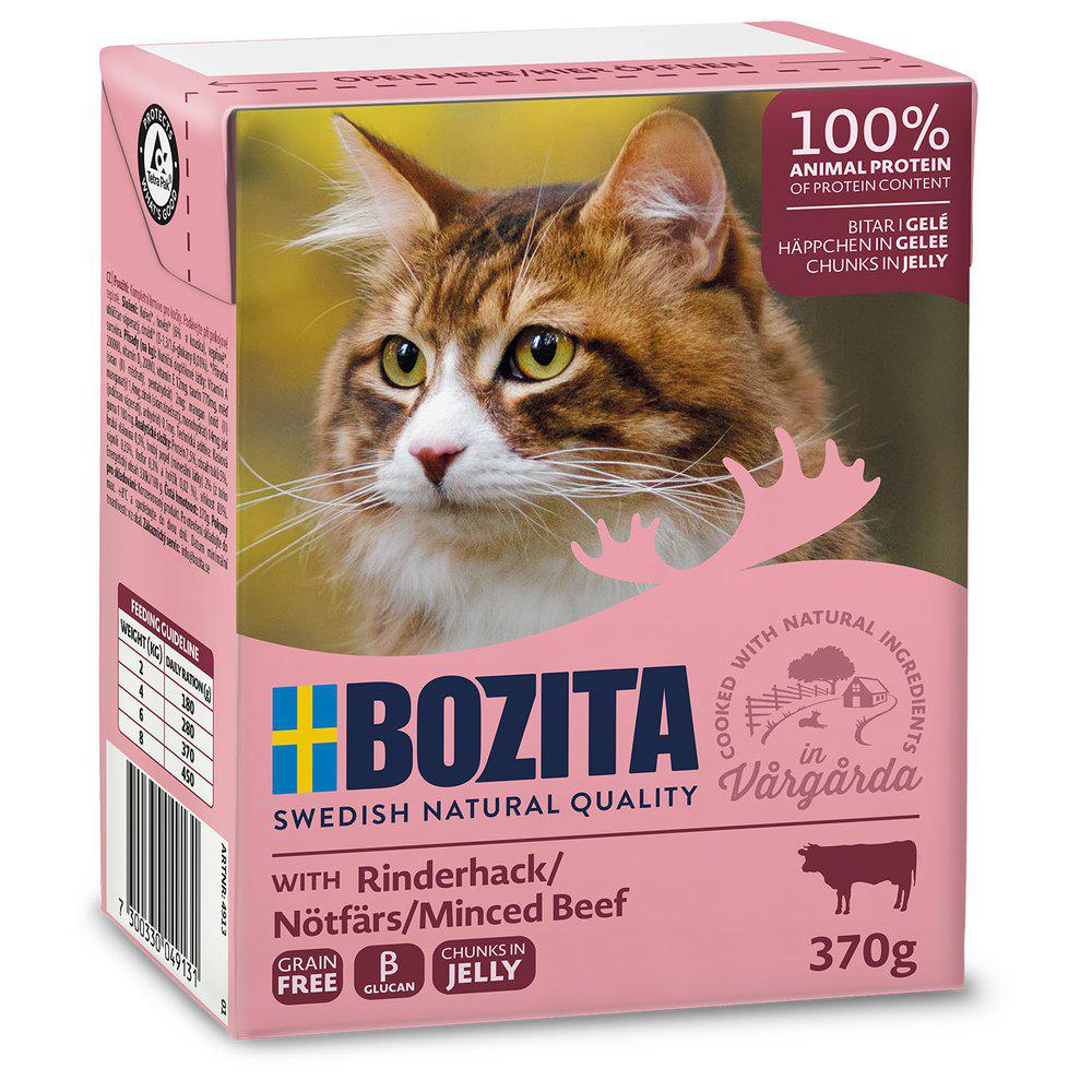 Bozita vådkost gelé oksekød 370 g.