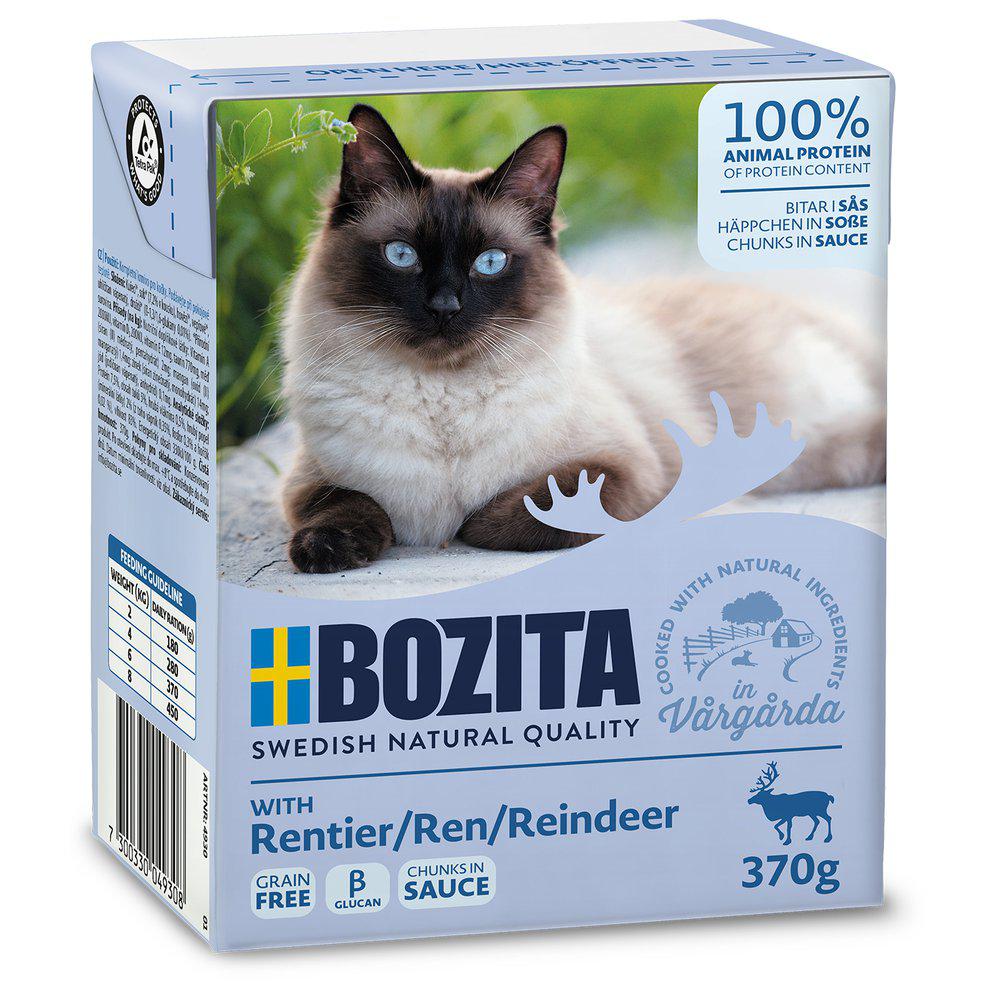 Bozita stykker i sovs med rensdyr 370 g.