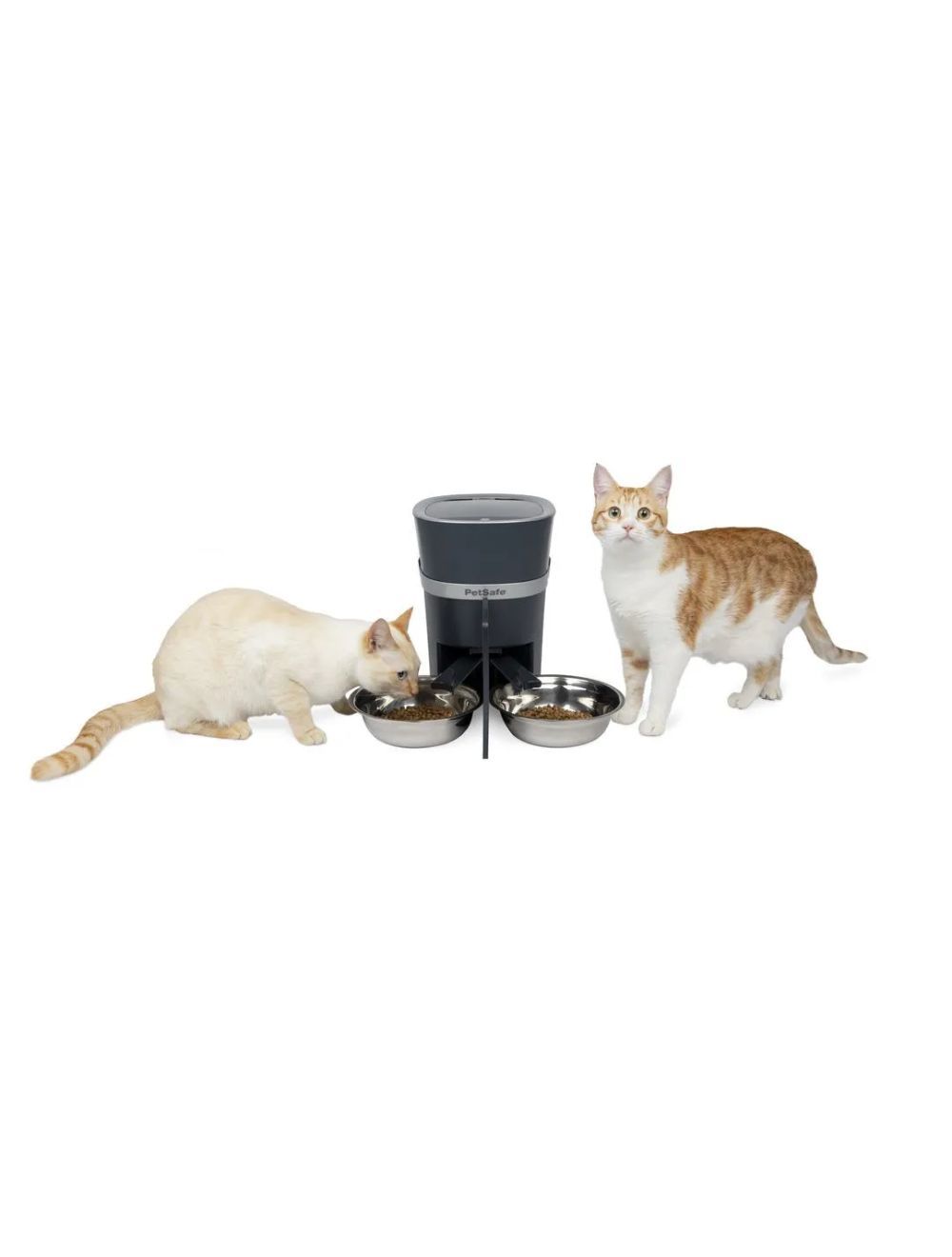 Petsafe foderautomat opdeler med skål.