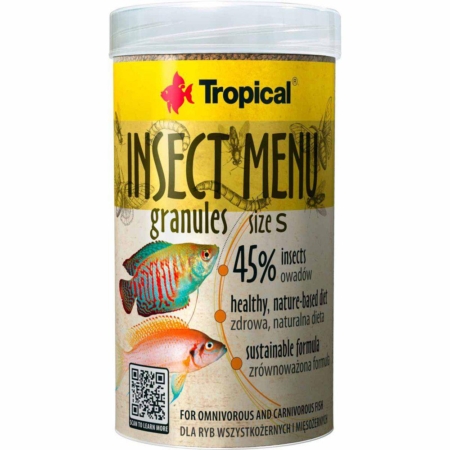 Tropical insect menu granulat