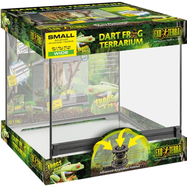 Exoterra Dart Frog terrarium