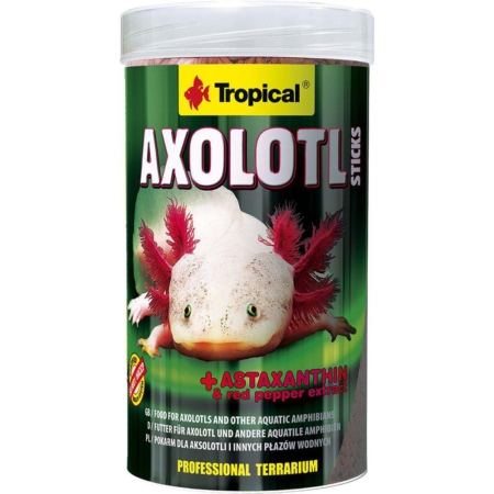 Tropical Axolotl Sticks 250 ml,/135 g.