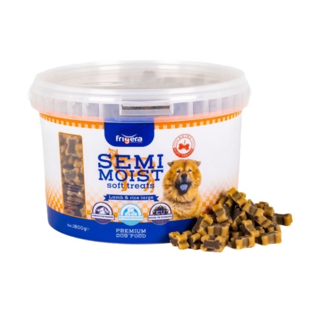 Frigera semi-moist soft lam & ris Large 1800 g.