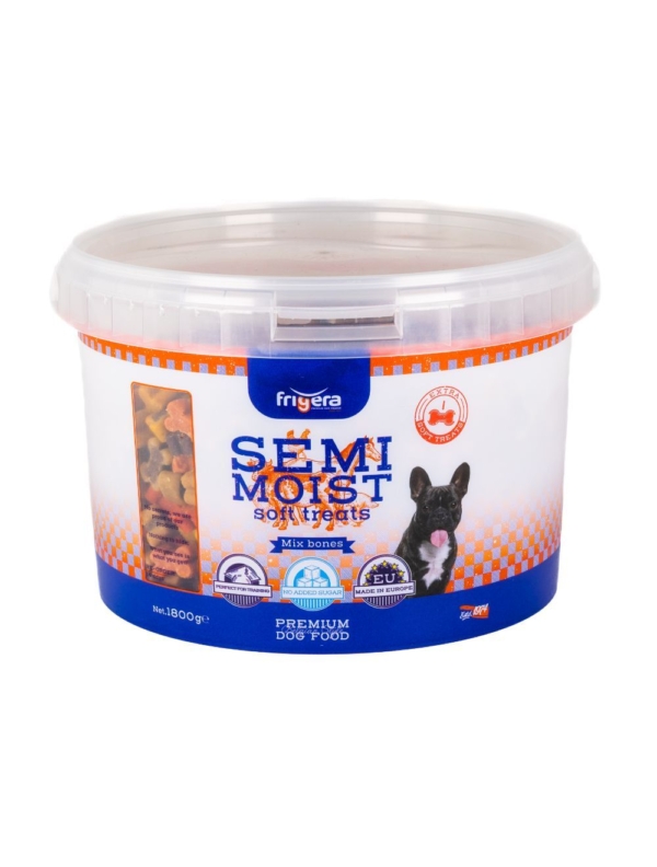 Frigera Semi-Moist Soft Mix Bones 1800 g.