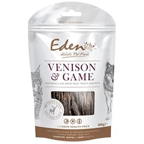 Eden treat Vension & Game 100 g. for hund og kat