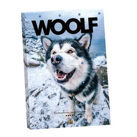 Woolf julekalender til hund.