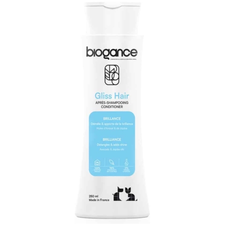 Biogance gliss hair conditioner.
