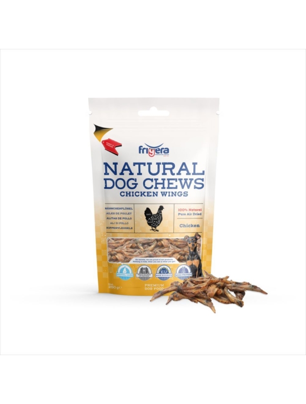 Frigera natural dog chews kyllingevinger 250 g.