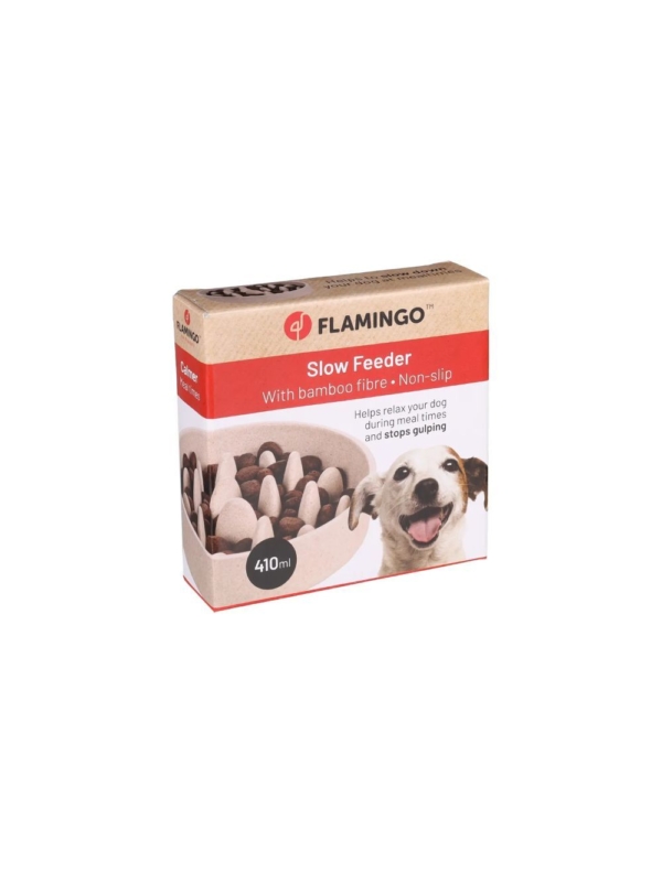 Flamingo slowfeeder Greni 410 ml. Beige