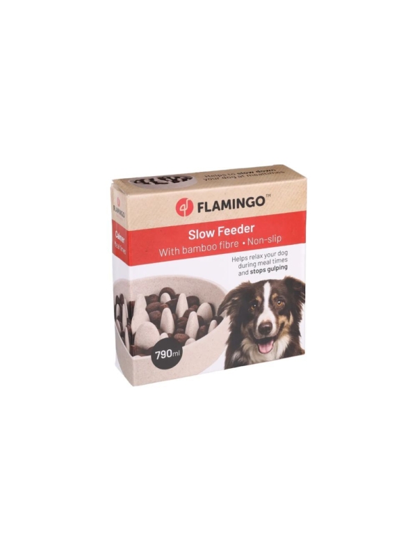 Flamingo slowfeeder Greni 790 ml. Beige