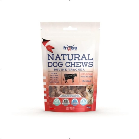 Frigera natural dog chews okseluftrør 250 g.