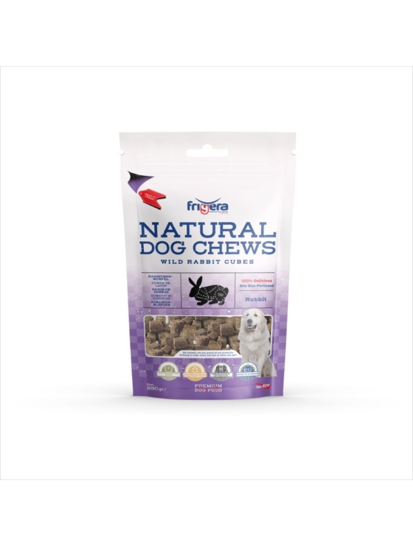 Frigera natural dog chews kanin tern 250 g.