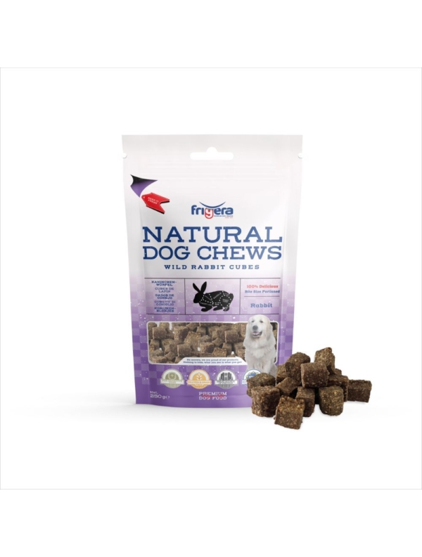 Frigera natural dog chews kanin tern 250 g.