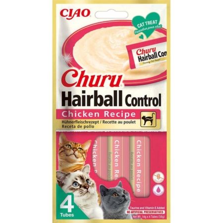 Churu hairball control Chicken 4 stk.