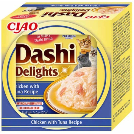 Dashi Delights Chicken/Tun 70 g.