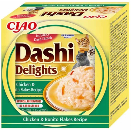 Dashi Delights Chicken/bonito flakes 70 g.