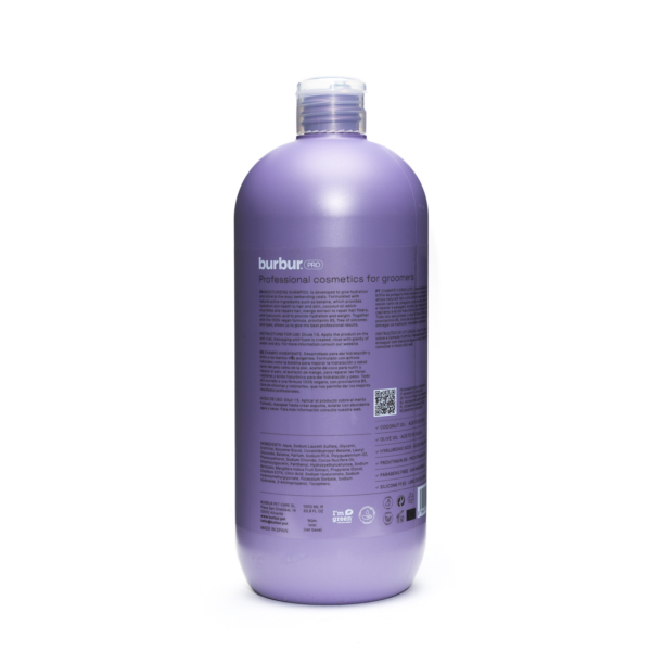 Burbur Pro shampoo moisturizing 1000 ml.