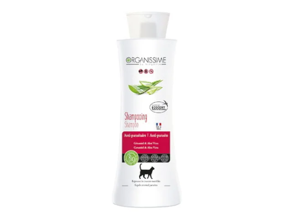 Biogance organissime eccocert bio cat antiparasite shampoo 250 ml.