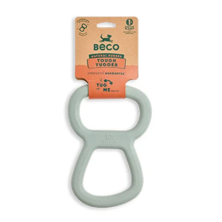 Beco natural rubber tough tugger grøn