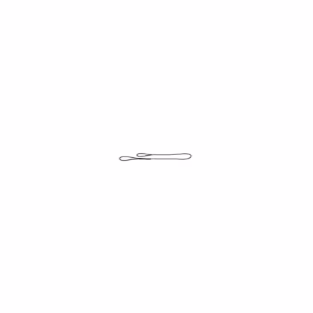Hunter udstillingsline sort læder 4 mm./140 cm.