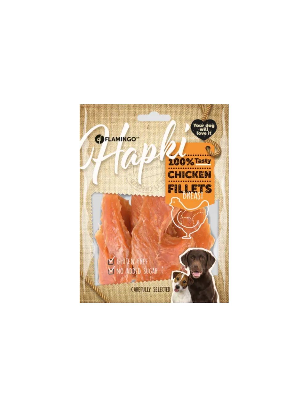 Flamingo Hapki tørret kyllingebrystfillet 170 g.