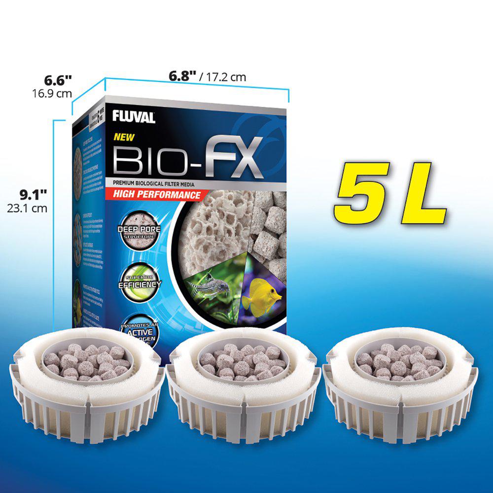 Fluval bio Fx 5L biologisk filtermateriale fx2/fx4/fx6