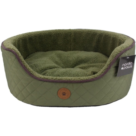 Nordic Paws jagt fleece hundeseng Medium