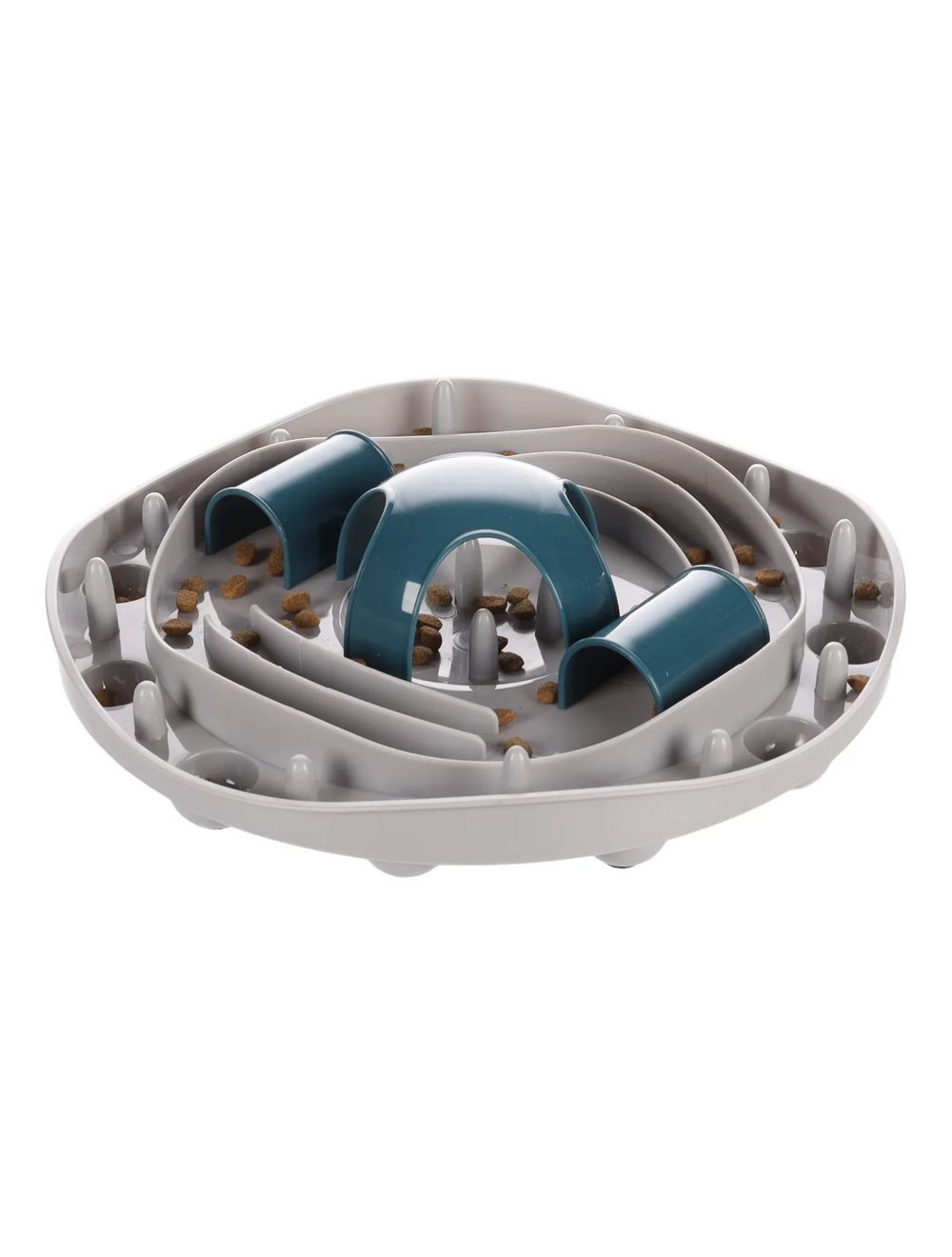 Flamingo aktivitetslegetøj kat Hanto grå/blå