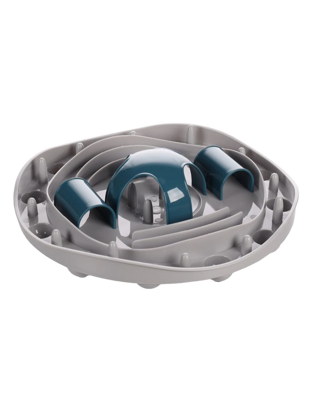 Flamingo aktivitetslegetøj kat Hanto grå/blå