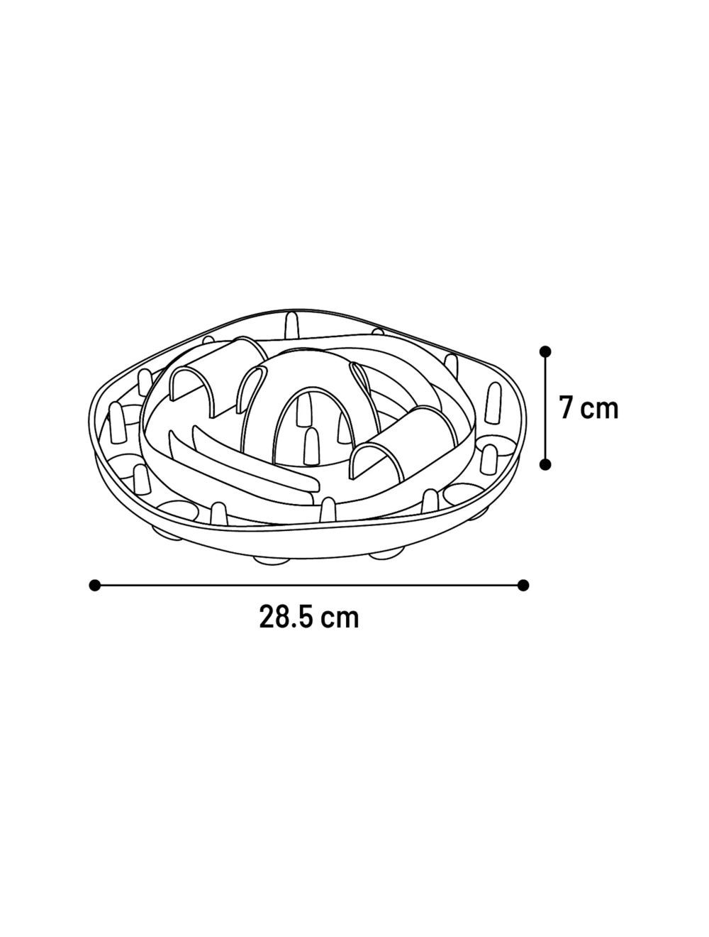 Flamingo aktivitetslegetøj kat Hanto grå/blå