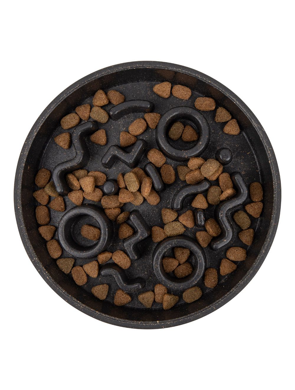 District 70 Bamboo Cat slow feeder dark grey