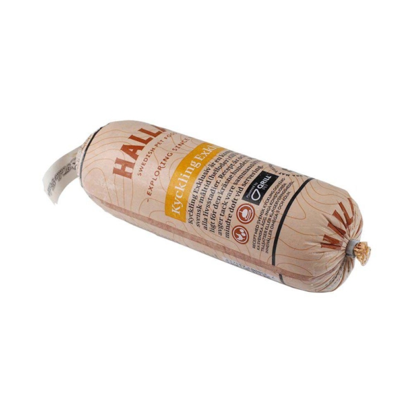 Halla friskfoder kylling exclusiv 500g.