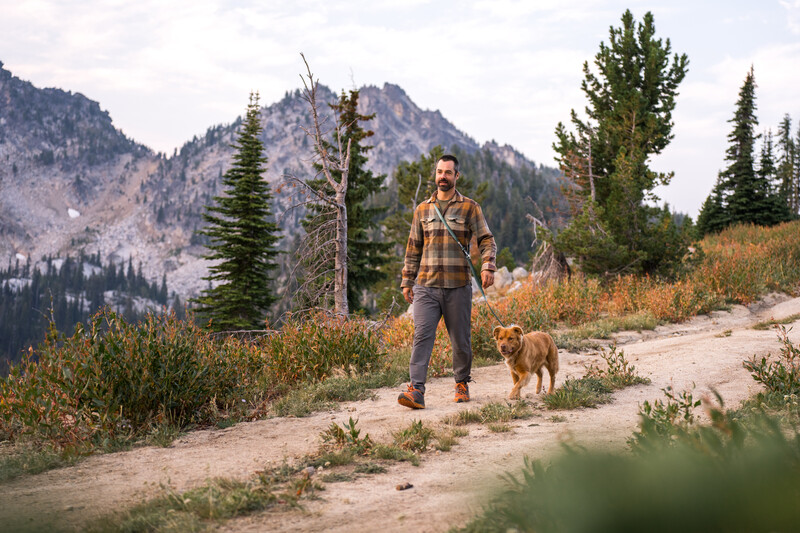 Ruffwear Switchbak™ Line River Rock Green