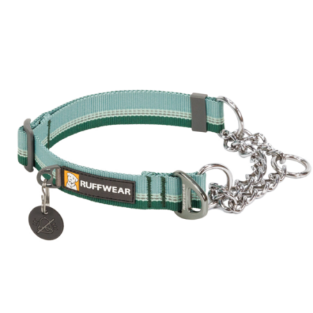 Ruffwear Chain Reaction™ halsbånd River Rock Green