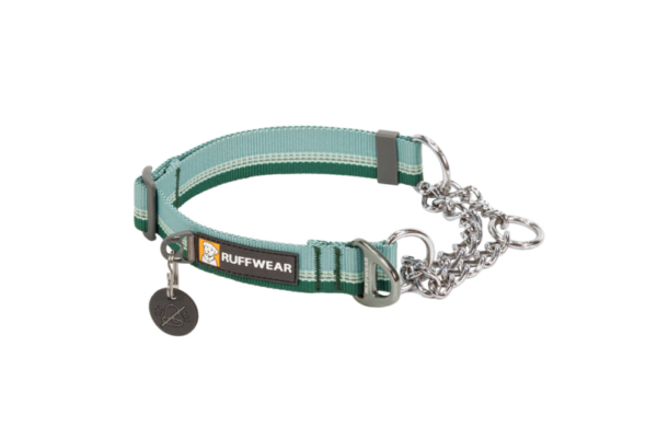 Ruffwear Chain Reaction™ halsbånd River Rock Green