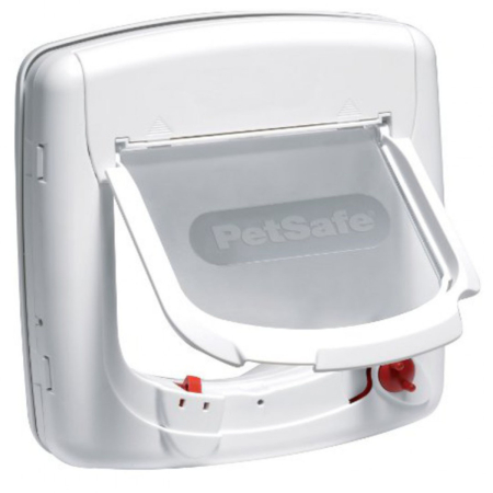 Petsafe staywell deluxe infrarød 4 vejs kattelem