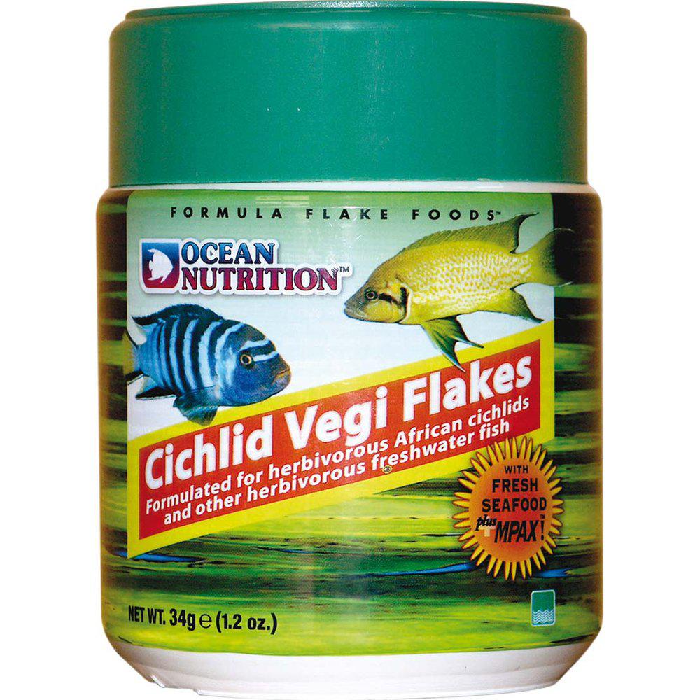 Ocean Nutrition™ On Cichlid Vegi Flake