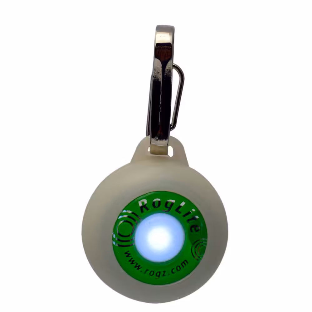 Rogz Roglite blinkende lygte 3 cm. Glow