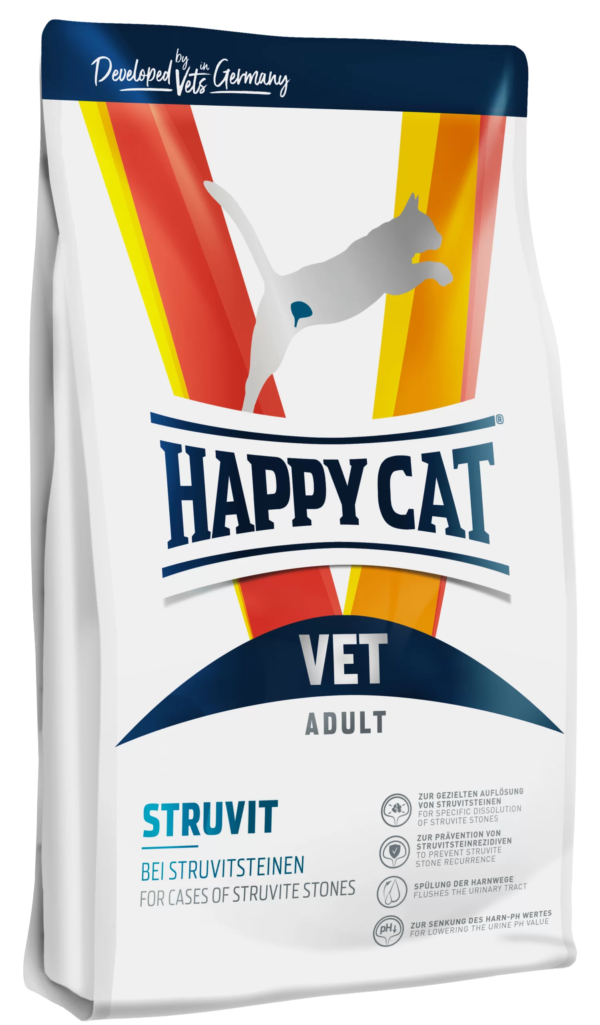 Happy Cat Vet Struvit tørfoder – Struvitsten, urinvejssten